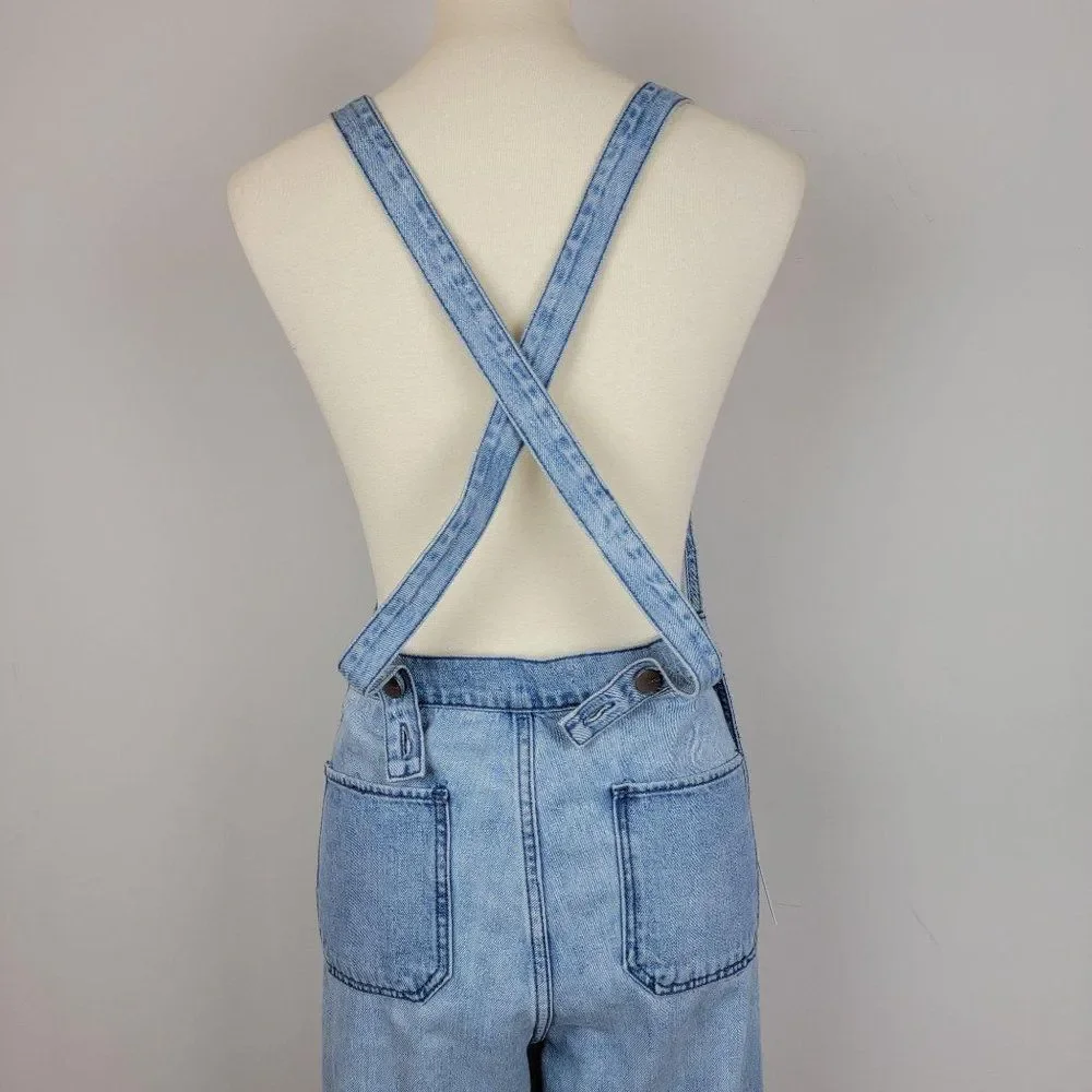 Joe's Captivate The Wide Leg High Rise Overall Jea - Picture 13 of 16
